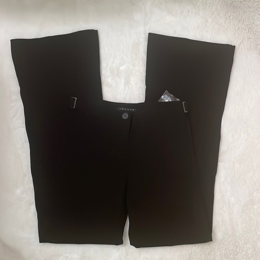 Theory Black Women's Trousers